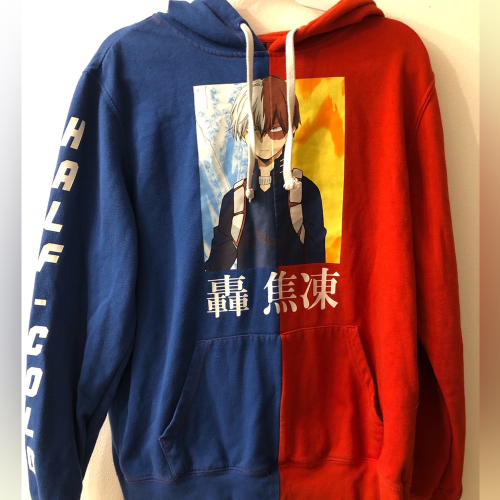 My Hero Academia hoodie size M